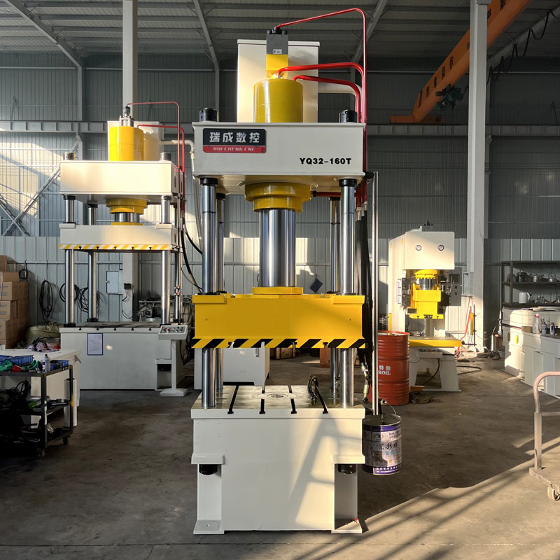 160T三梁四柱液压机
